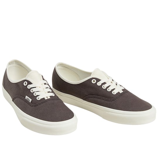 Vans Authentic Linen Turkish Coffee Brown Sneakers - Image 3