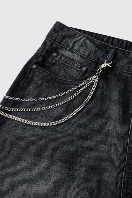 Stainless Steel Layered Jean Chain - Image 1