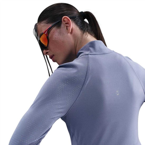 Nike Dames-T-shirt met raglanmouwen en lange mouwen (Indigo) - Image 4