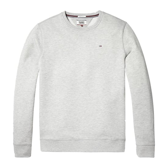 Tommy Jeans Heren fleece gevoerd sweatshirt (Grijs Heide Marl) - Image 1