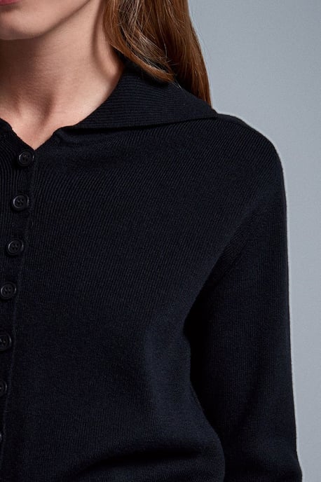 Women's Acrylic Wool Blend Sweater - Image 4