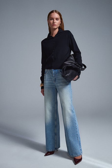 Women's Acrylic Wool Blend Sweater - Image 5