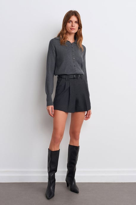 Women's Acrylic Wool Blend Sweater - Image 5