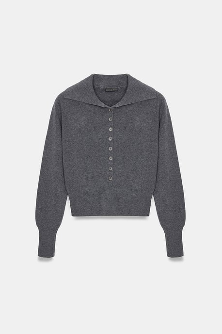 Women's Acrylic Wool Blend Sweater - Image 6
