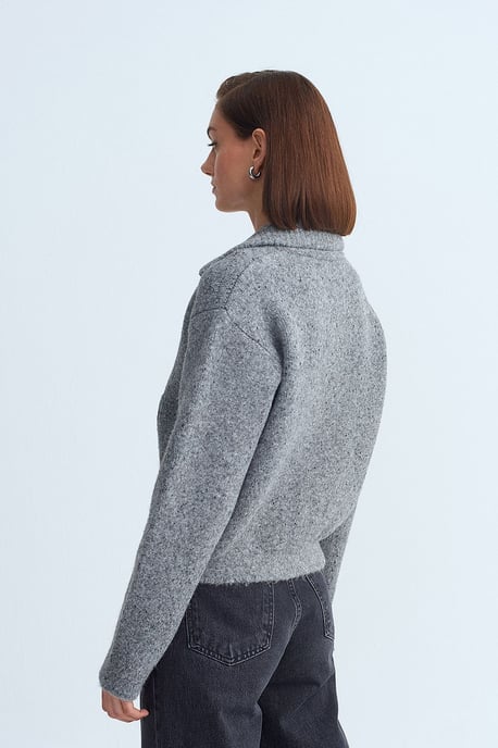 Women’s Wool-blend Cardigan - Image 2