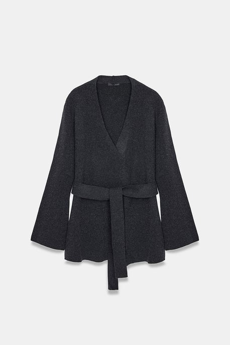 Women's Acrylic Wool Blend Cardigan - Image 5