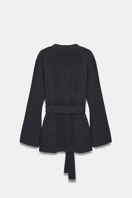 Women's Acrylic Wool Blend Cardigan - Image 6