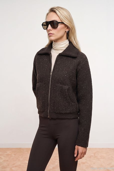 Women’s Wool-blend Cardigan - Image 4