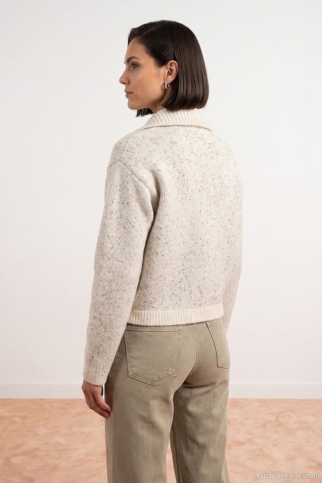 Women’s Wool-blend Cardigan - Image 2