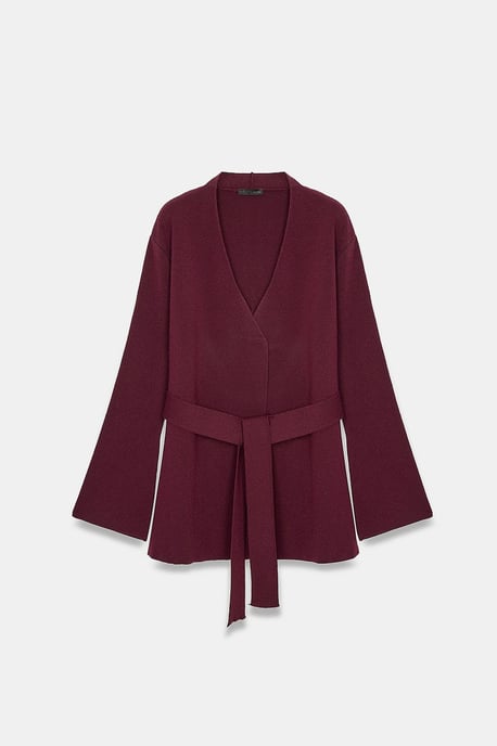 Women's Acrylic Wool Blend Cardigan - Image 5