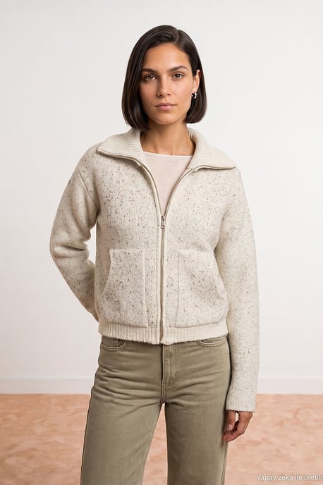 Women’s Wool-blend Cardigan - Image 4