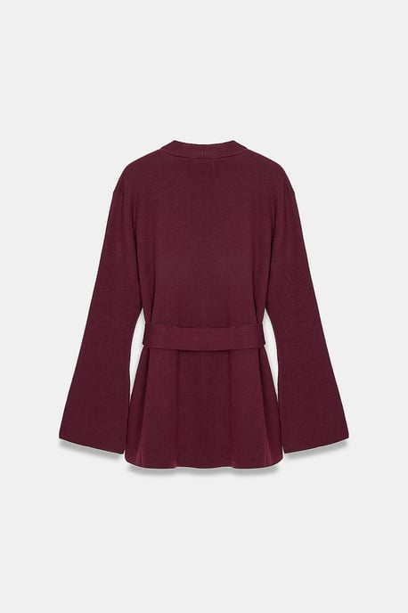 Women's Acrylic Wool Blend Cardigan - Image 6