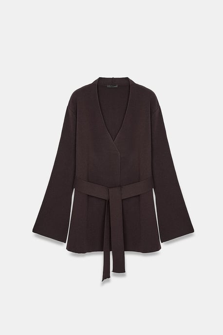 Women's Acrylic Wool Blend Cardigan - Image 6