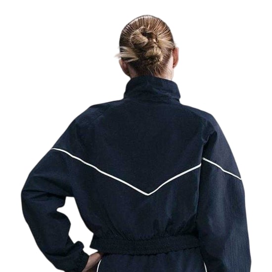 Nike Womens/Ladies NSW Chevron Windproof Windbreaker (Midnight Navy) - Image 3