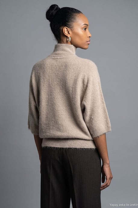 Women's Wool-Blend Sweater - Image 2