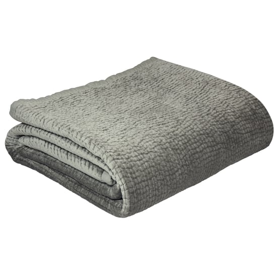 Brooklands Bedspread Silver - Image 3