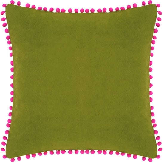 Velvet Pompom 45X45 Pcu Gree/Fuc - Image 2