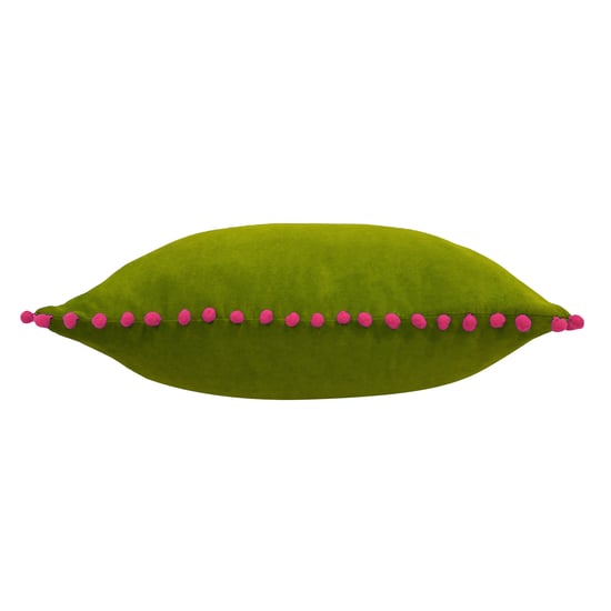 Velvet Pompom 45X45 Pcu Gree/Fuc - Image 3