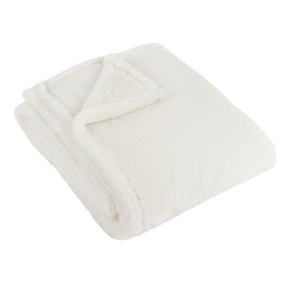 furn. Kallu Double-Sided Faux-Fur Throw - Image 4