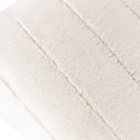 Empress 55X55 Poly Cushion Cream - Image 4