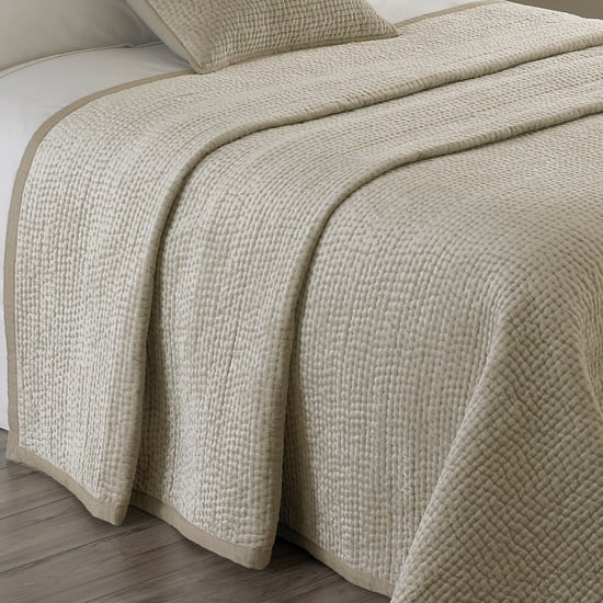 Brooklands Bedspread Champagne - Image 2