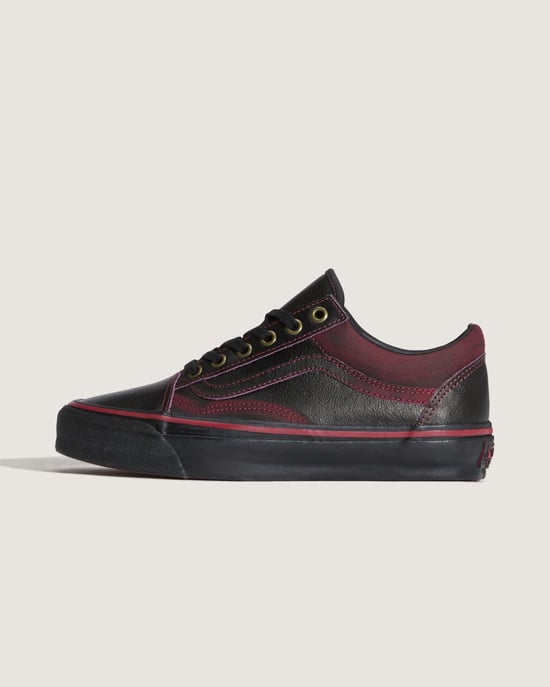 Premium Old Skool Leather Sneakers - Image 1