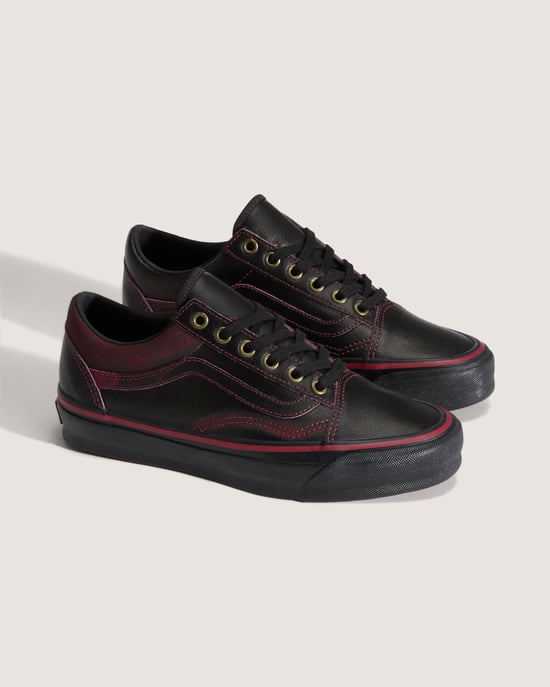 Premium Old Skool Leather Sneakers - Image 2