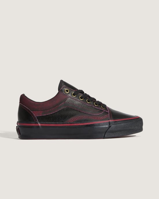 Premium Old Skool Leather Sneakers - Image 5