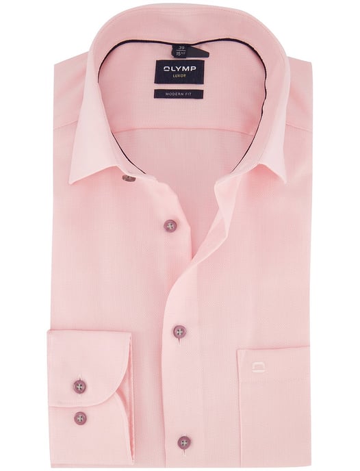 Business overhemd Olymp Luxor Modern Fit roze - Image 1