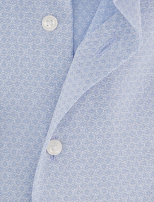 Olymp overhemd lichtblauw comfort fit semi-wide collar - Image 4