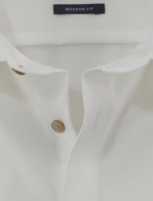elegante beige effen Olymp overhemd Modern Fit - Image 3