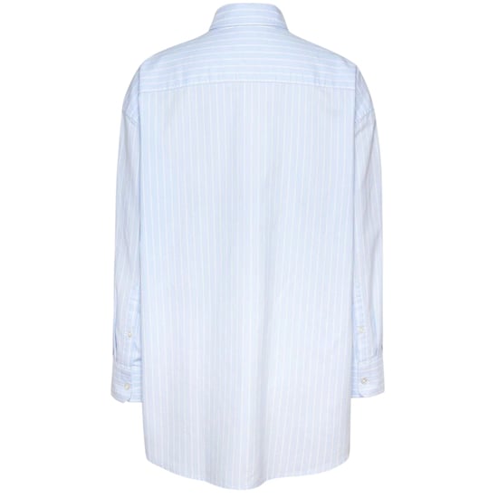 Tommy Jeans Dames-oxfordjurk met lange mouwen en een relaxte pasvorm (Blauw) - Image 3