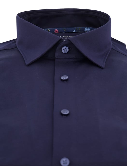 Olymp overhemd donkerblauw body fit lange mouw - Image 3