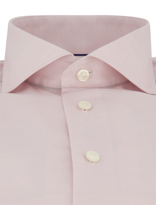 Contemporary fit overhemd wide collar Eton roze - Image 3