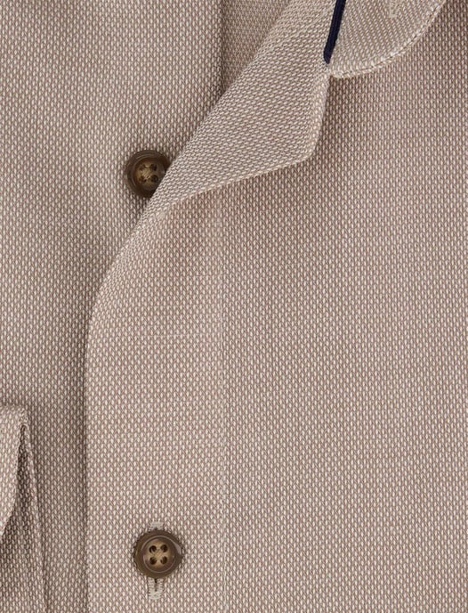 Bruin Overhemd OLYMP Comfort Fit strijkvrij - Image 4