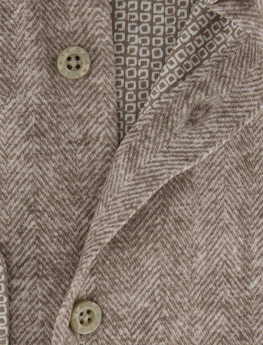 Beige State of Art overhemd wijde fit katoen - Image 4