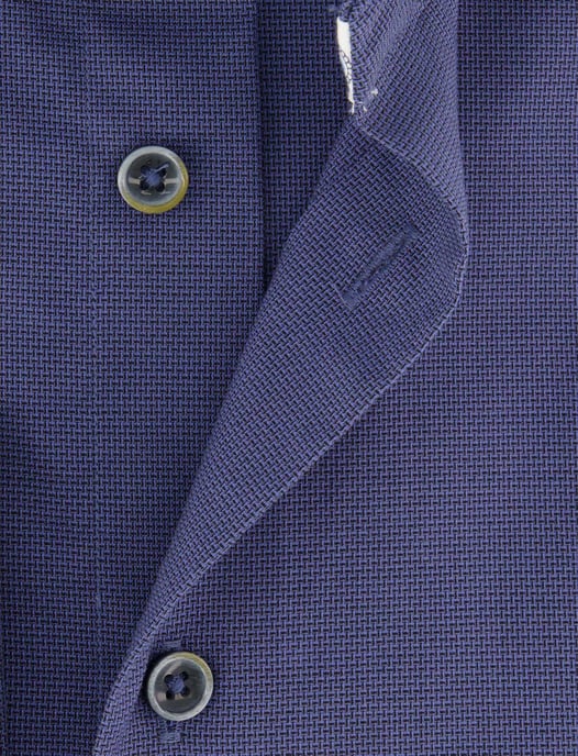 Overhemd Michealis donkerblauw strijkvrij slim fit - Image 4
