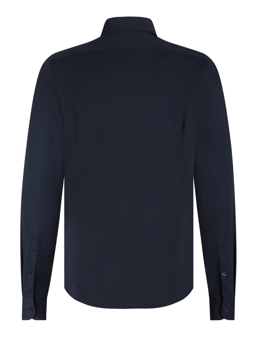 Overhemd Blue Industry donkerblauw effen stretch - Image 2