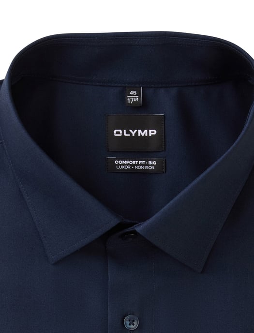 donkerblauw Olymp Big&Tall overhemd Comfort Fit - Image 2