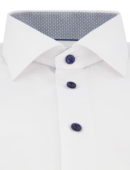 Wit overhemd Eton classic fit lange mouw strijkvrij - Image 3