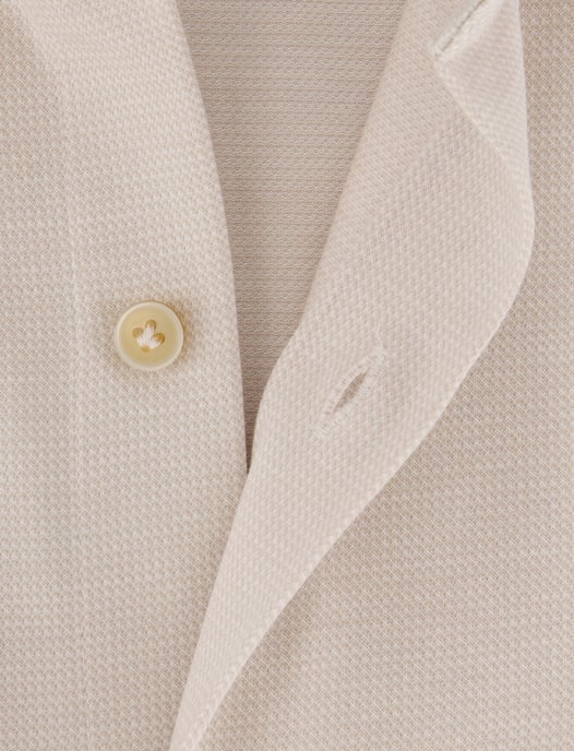 Overhemd Cavallaro beige Sarino jersey - Image 4