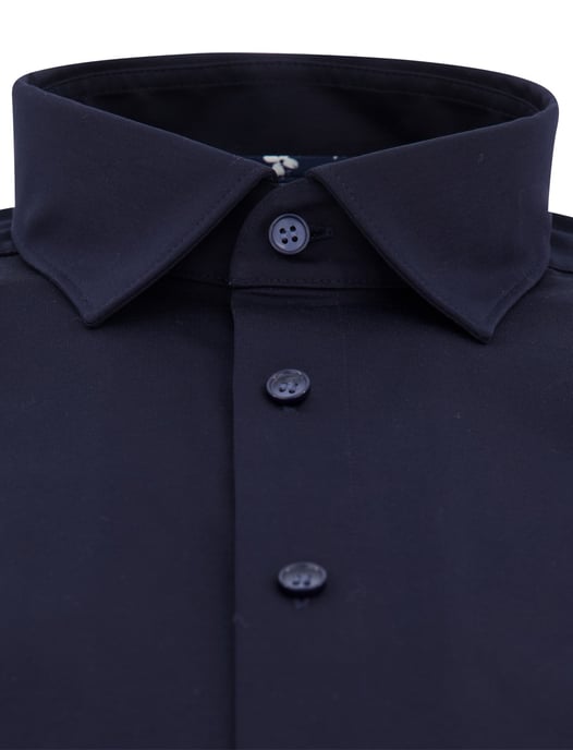 Navy overhemd OLYMP Level Five slanke fit stretch - Image 3