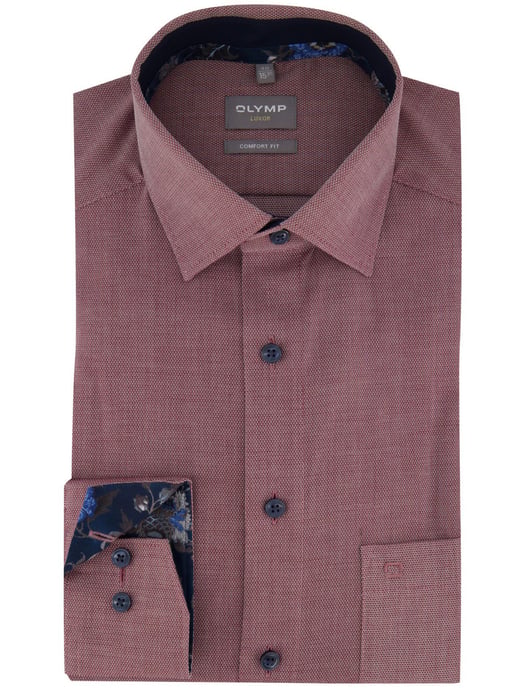 business overhemd Olymp Luxor Comfort Fit rood - Image 2