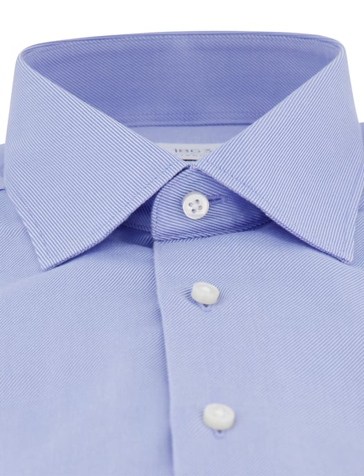 overhemd Eterna Modern Fit blauw katoen - Image 3