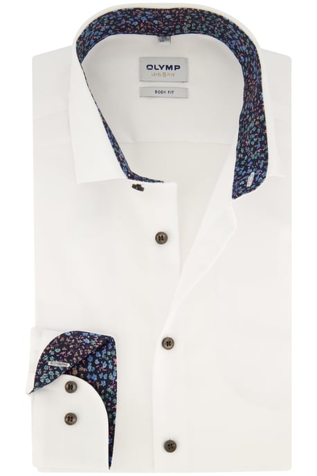 Olymp business overhemd extra slim fit wit effen - Image 1
