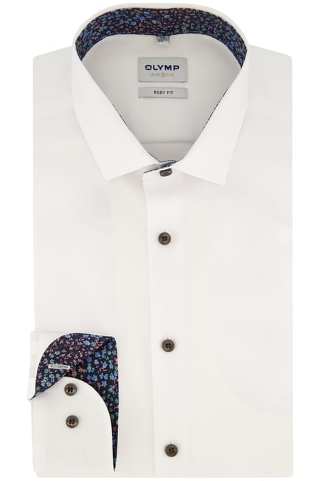 Olymp business overhemd extra slim fit wit effen - Image 2