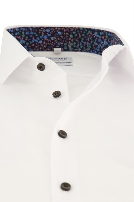 Olymp business overhemd extra slim fit wit effen - Image 3