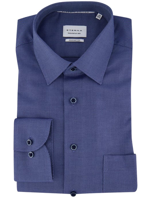 business overhemd Eterna Comfort Fit donkerblauw - Image 2