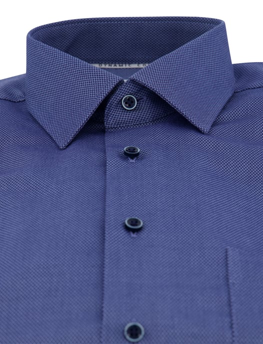 business overhemd Eterna Comfort Fit donkerblauw - Image 3