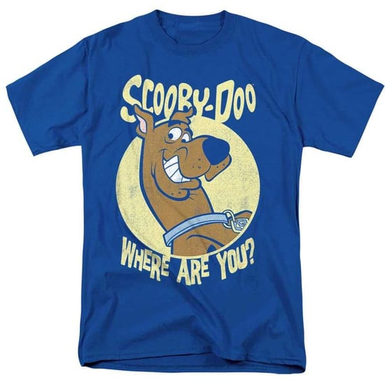 Scooby Doo Unisex volwassen Waar ben je? T-shirt (Royaal Blauw) - Image 1